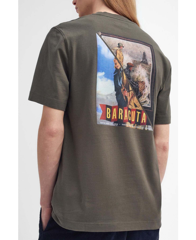 Spezial Madrid Barbour X Baracuta Archives Tee Uniform Green