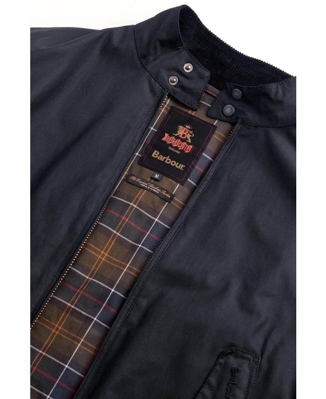 Spezial Madrid Barbour X Baracuta MA-1 Waxed Harrigton Jacket Archive Olive