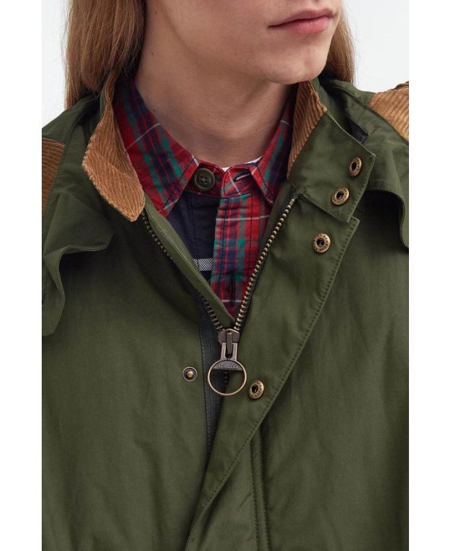 Spezial Madrid Barbour X Baracuta Mods Casual Parka Beech