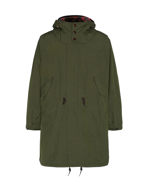 spezial madrid Barbour x Baracuta Mods Casual Parka Beech
