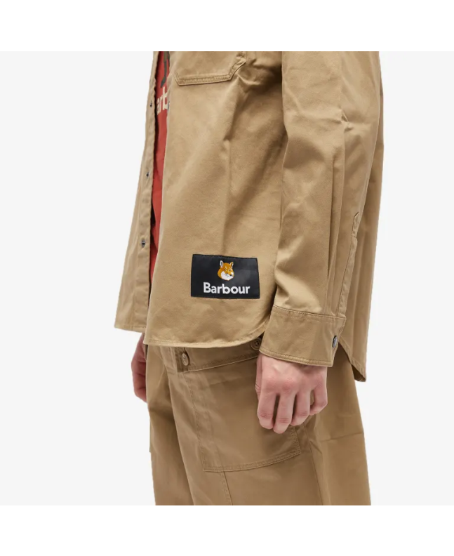Spezial Madrid Barbour X Maison Kitsuné Overshirt Trench