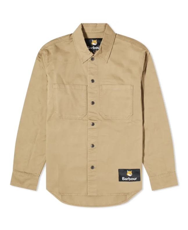 spezial madrid Barbour x Maison Kitsuné Overshirt Trench