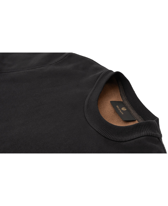 Spezial Madrid Belstaff Centenary Applique Label Sweatshirt Black