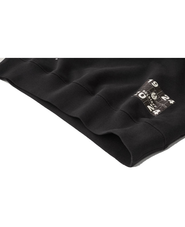 Spezial Madrid Belstaff Centenary Applique Label Sweatshirt Black