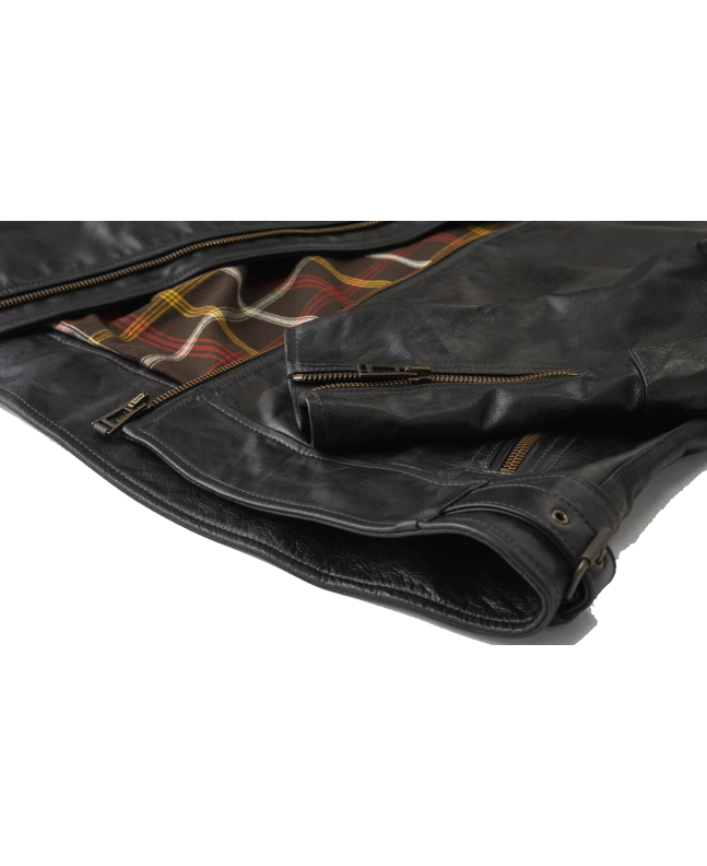 Spezial Madrid Belstaff Legacy Outlaw Waxed Leather Antique Black
