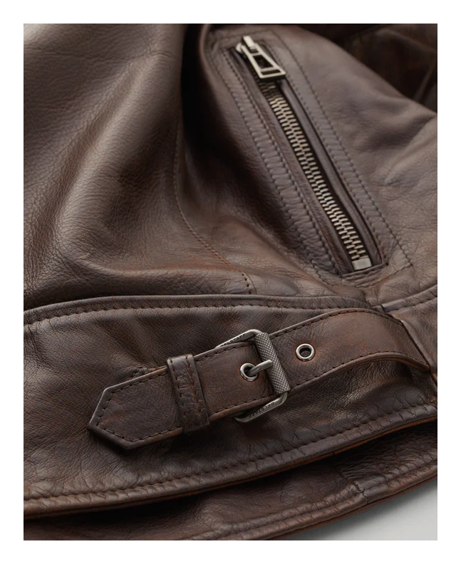 Spezial Madrid Belstaff Legacy Outlaw Waxed Leather Dark Deep Copper