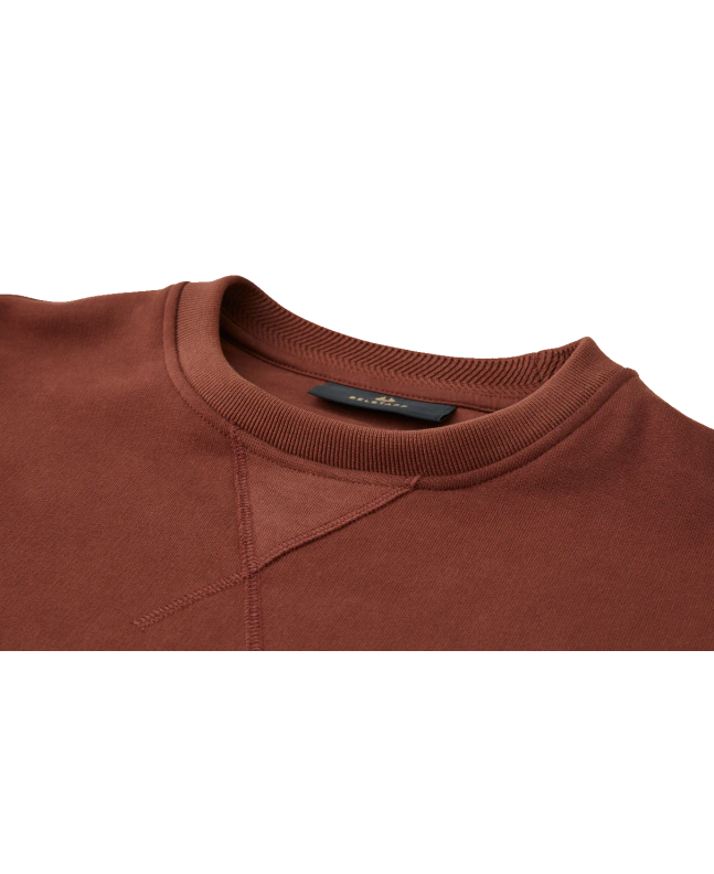 Spezial Madrid Belstaff Logo Sweatshirt Deep Copper