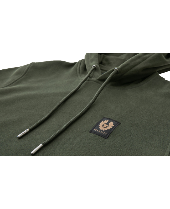 Spezial Madrid Belstaff Patch Popover Hoody Tile Green