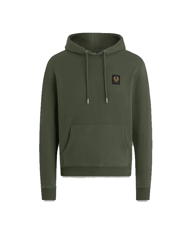 spezial madrid Belstaff Patch Popover Hoody Tile Green