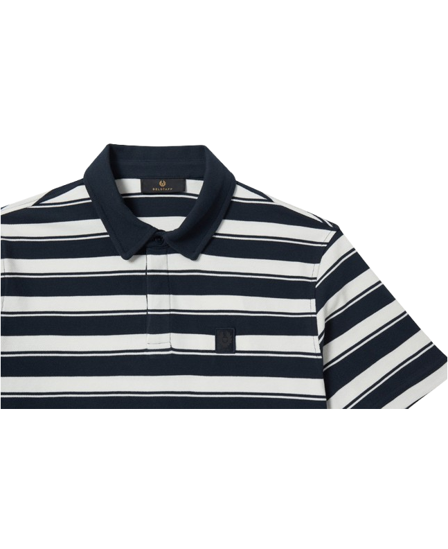 Spezial Madrid Belstaff River Cotton Pique Dark Ink & Natural