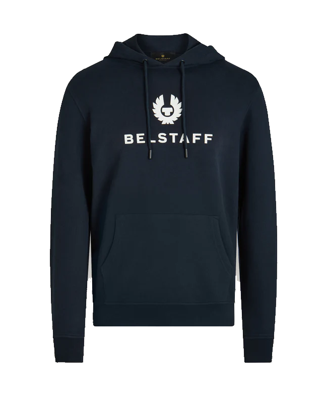 spezial madrid Belstaff Signature Sweatshirt Hoodie Dark Ink