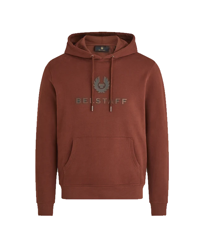 spezial madrid Belstaff Signature Sweatshirt Hoodie Deep Copper