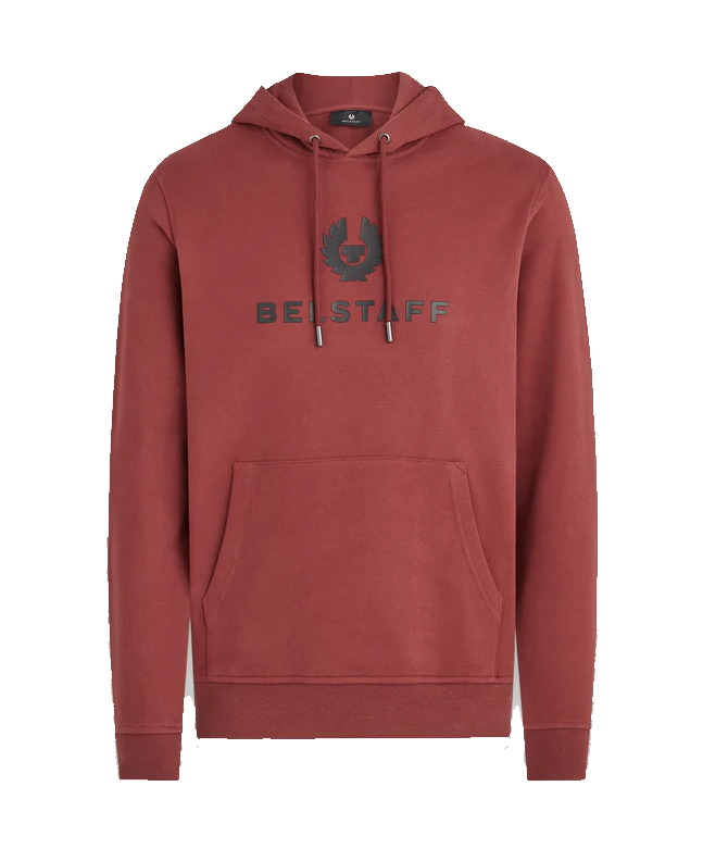 spezial madrid Belstaff Signature Sweatshirt Hoodie Lava Red