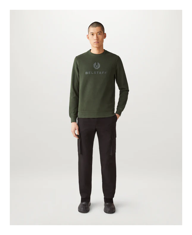 Spezial Madrid Belstaff Signature Sweatshirt Tile Green