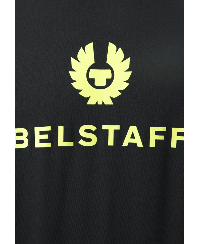 Spezial Madrid Belstaff Signature Tee Black & Yellow Neon