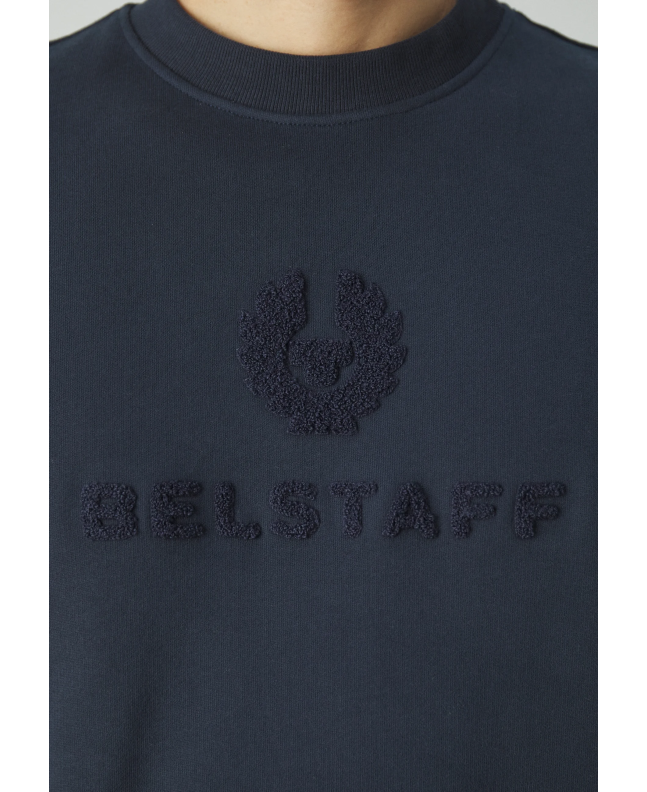 Spezial Madrid Belstaff Varsity Sweatshirt Dark Ink