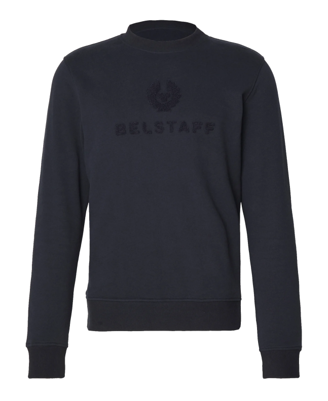 spezial madrid Belstaff Varsity Sweatshirt Dark ink