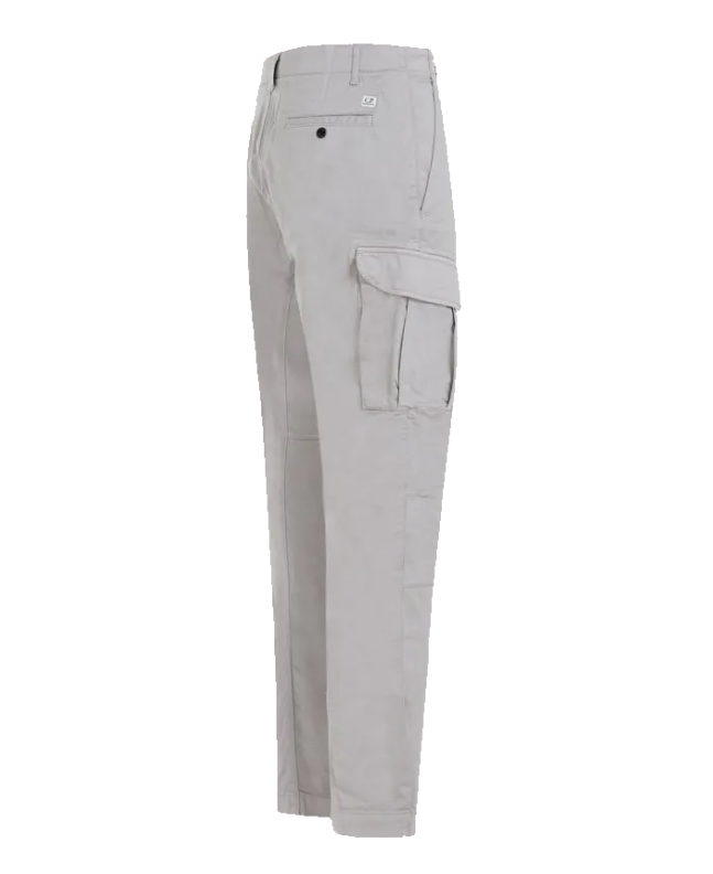 Spezial Madrid C.P. Company 50 Fili Stretch Ergonomic Cargo Pants Drizzle Grey