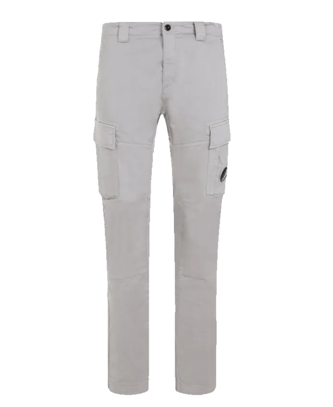 spezial madrid C.P. Company 50 Fili Stretch Ergonomic Cargo Pants Drizzle Grey
