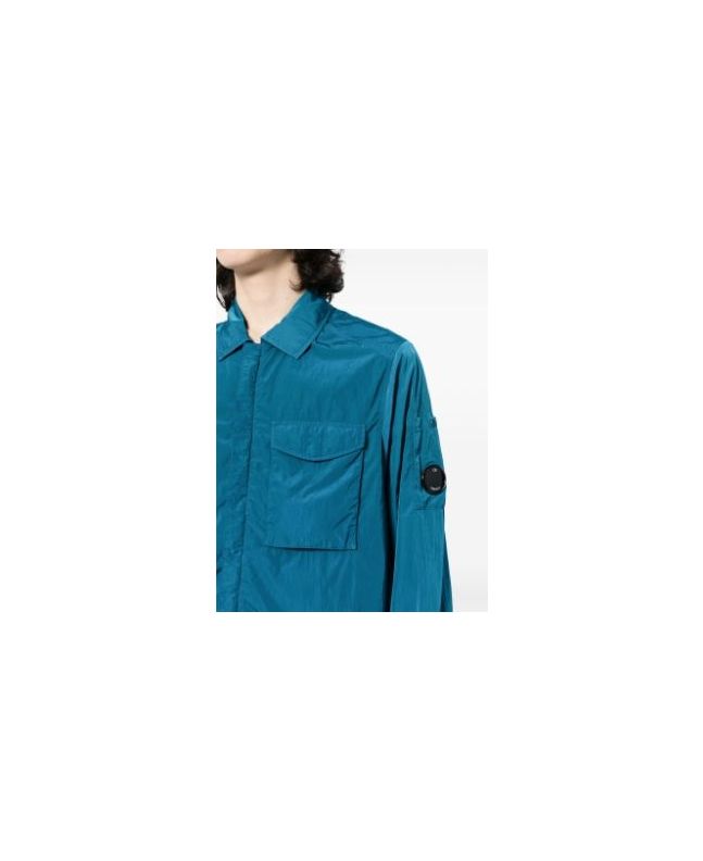Spezial Madrid C.P. Company Chrome-R Pocket Overshirt Ink Blue