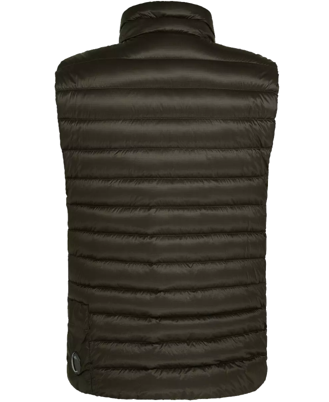 Spezial Madrid C.P. Company D.D. Shell Lens Down Vest Grape Leaf Green