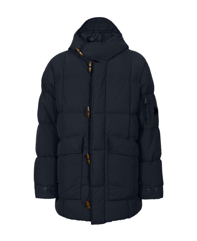 Spezial Madrid C.P. Company Flatt Nylon Down Jacket Total Eclipse