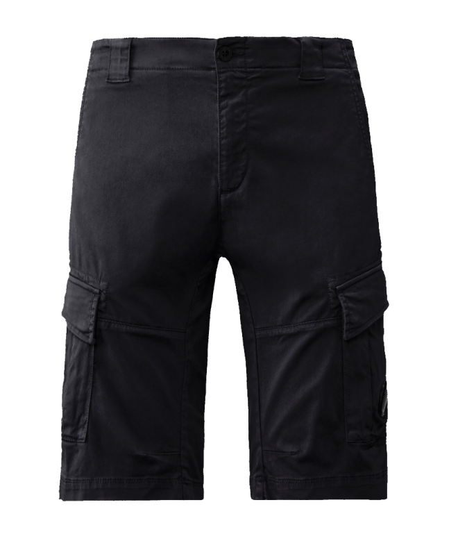spezial madrid C.P. Company Garment Dyed Stretch Sateen Lens Pocket ShortsTotal Eclipse