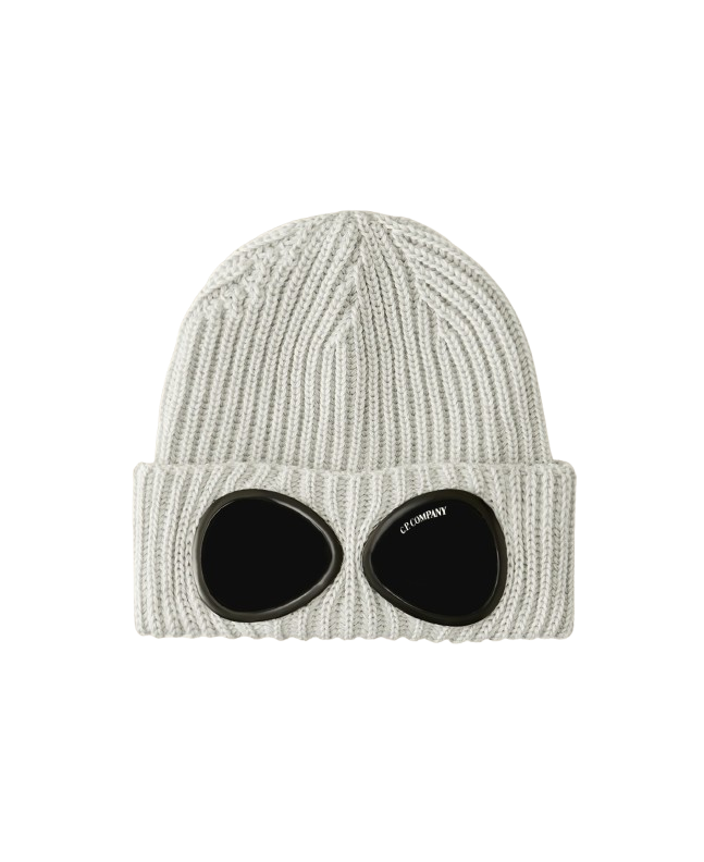 spezial madrid C.P. Company Goggle Beanie Moon Melangne
