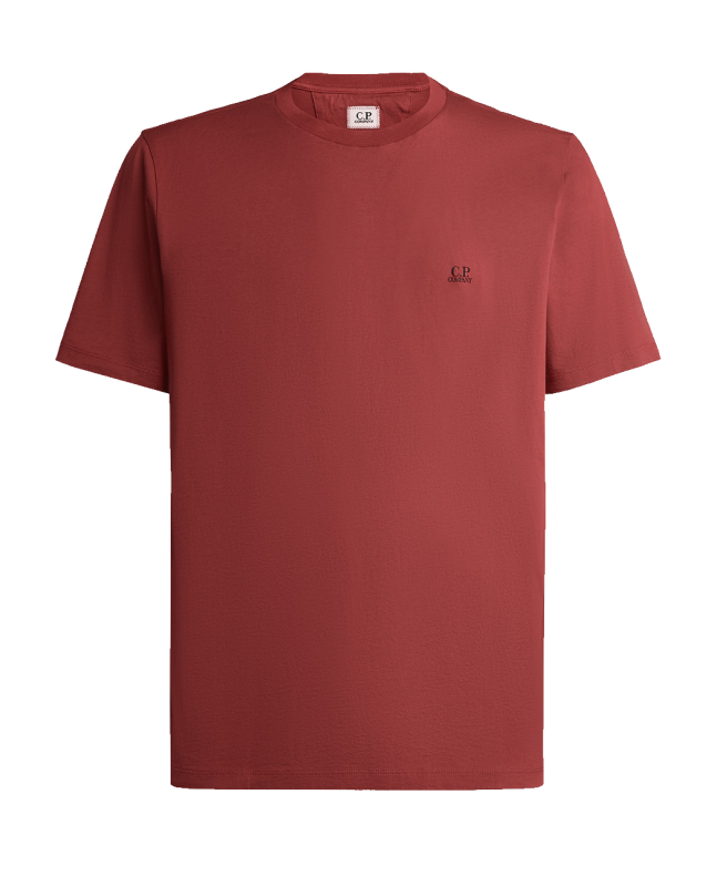 Spezial Madrid C.P. Company Jersey Logo Patch Tee Red Bud