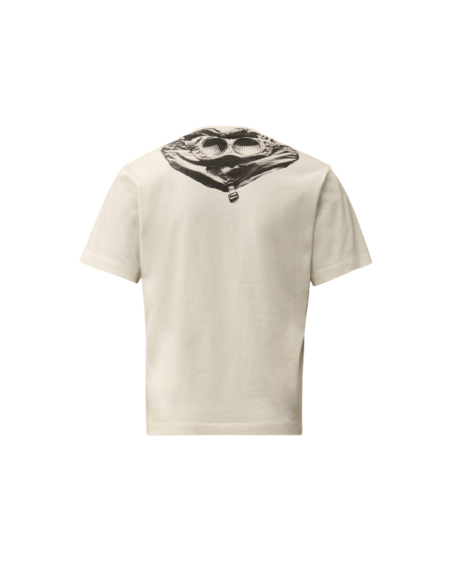 Spezial Madrid C.P. Company Kids Cotton Jersey 30/1 Goggle Tee Gauze White