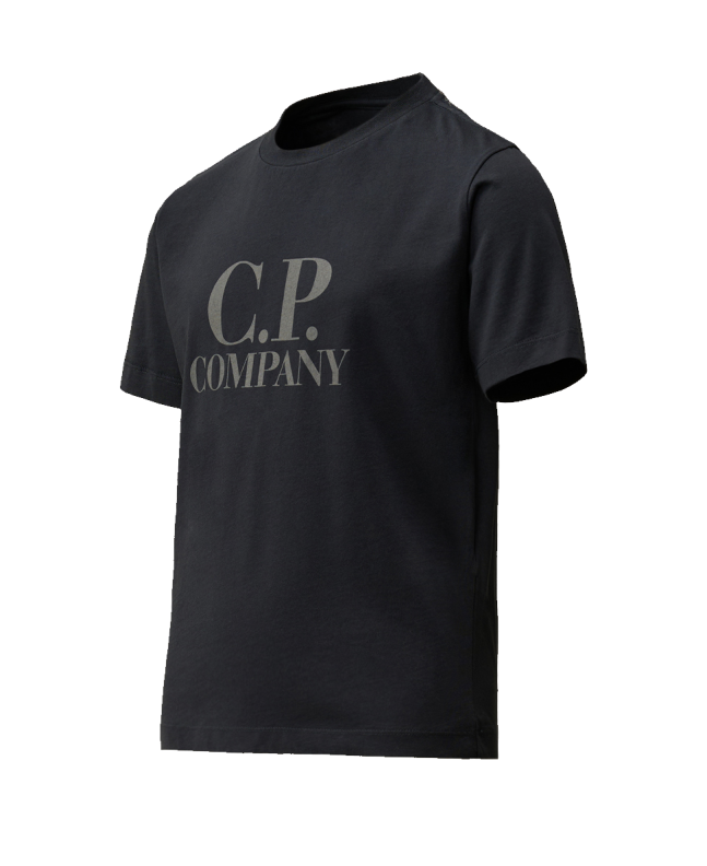 Spezial Madrid C.P. Company Kids Cotton Jersey 30/1 Goggle Tee Total Eclipse