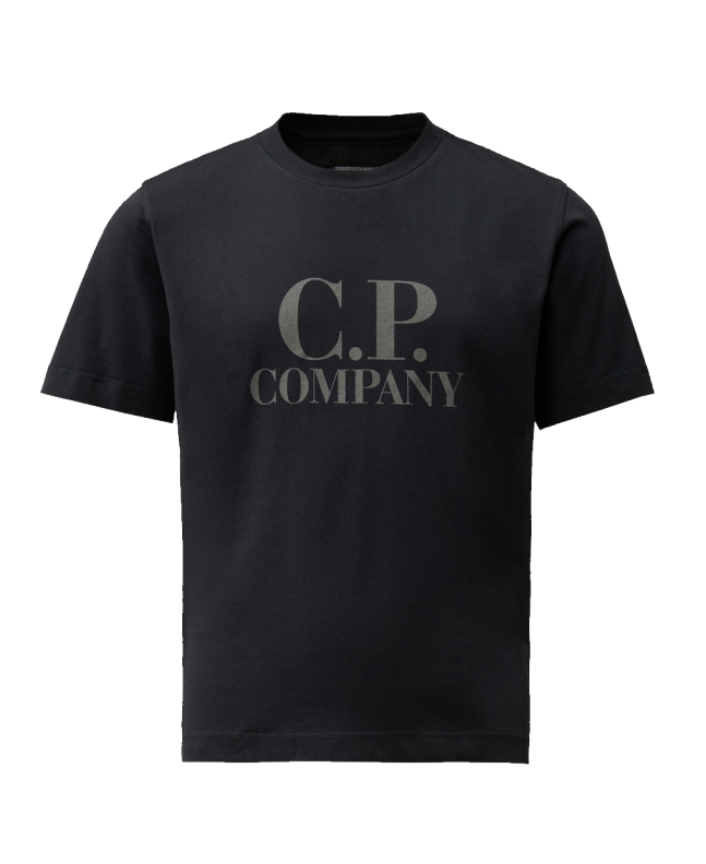 spezial madrid C.P. Company Kids Cotton Jersey 30/1 Goggle Tee Total Eclipse