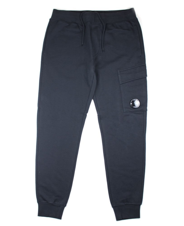 spezial madrid C.P. Company Kids Diagonal Fleece Lens Sweatpants Total Eclipse
