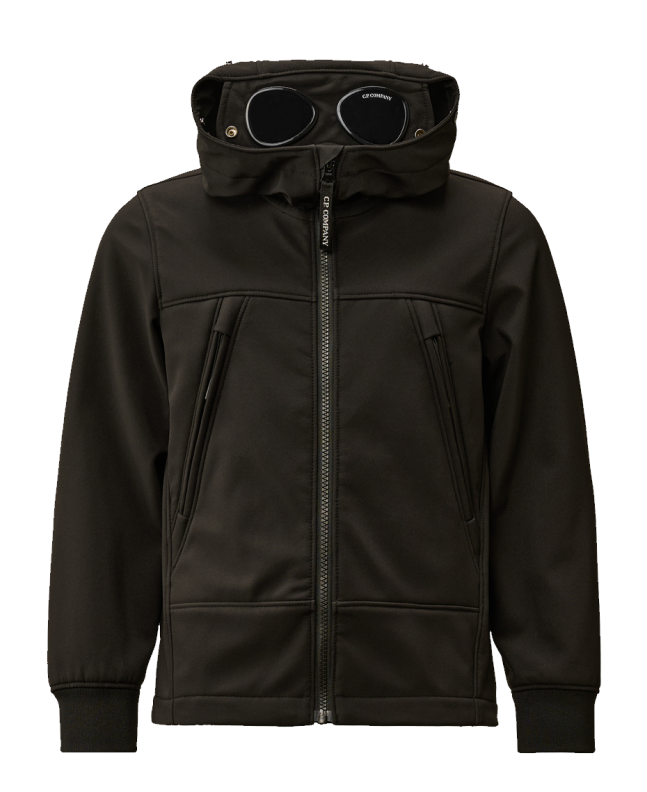 spezial madrid C.P. Company Kids Shell-R Goggle Jacket Black