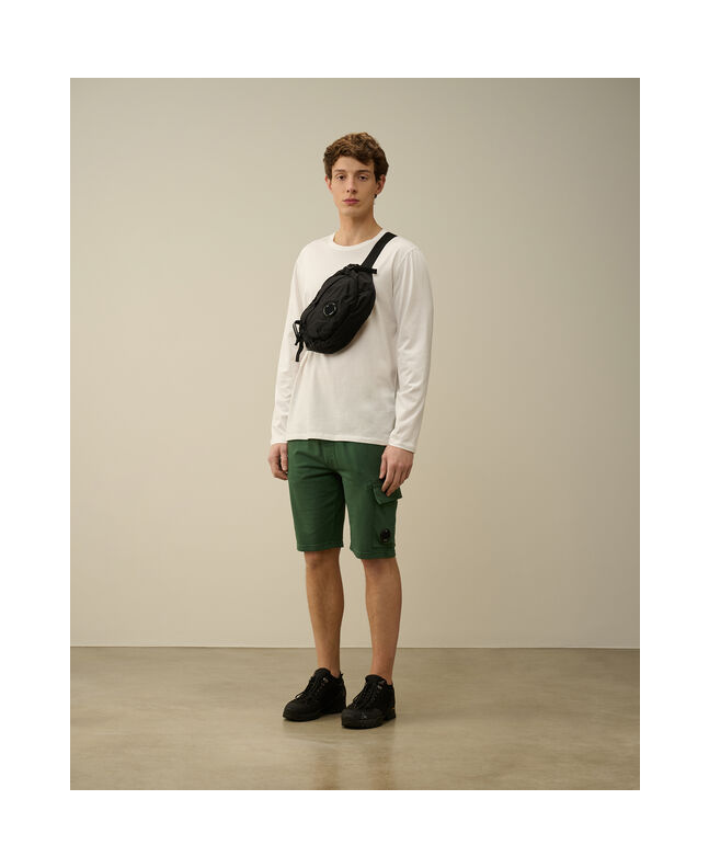 Spezial Madrid C.P. Company Light Fleece Utility Shorts Duck Green
