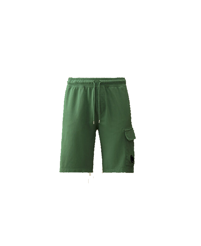 spezial madrid C.P. Company Light Fleece Utility Shorts Duck Green