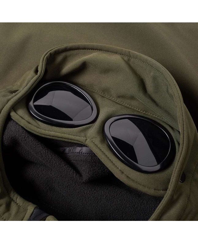 Spezial Madrid C.P. Company Light Shell Goggle Jacket Ivy Green