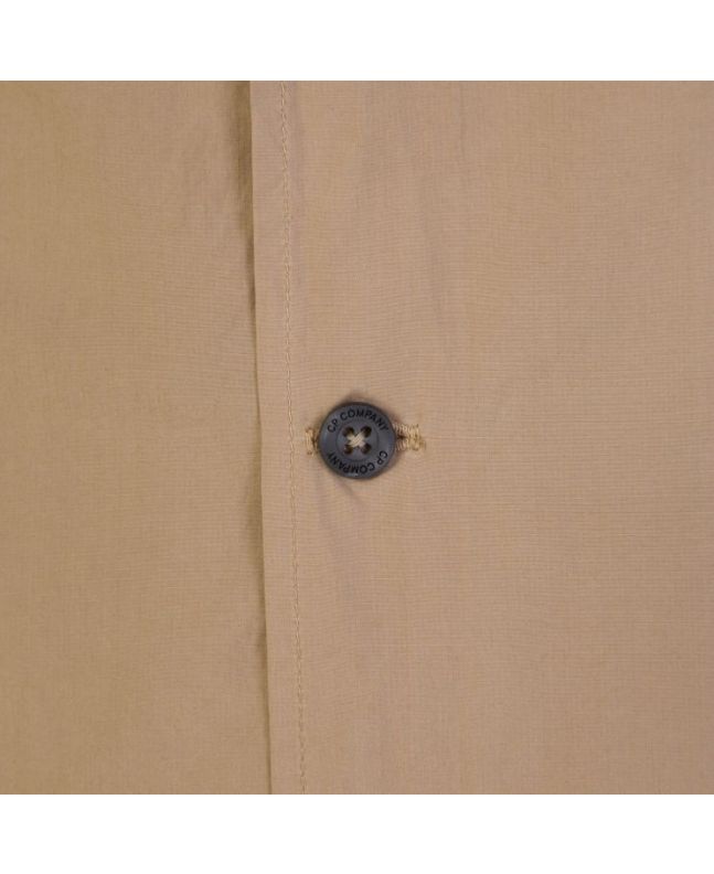 Spezial Madrid C.P. Company Popeline Pocket Shirt Cobblestone