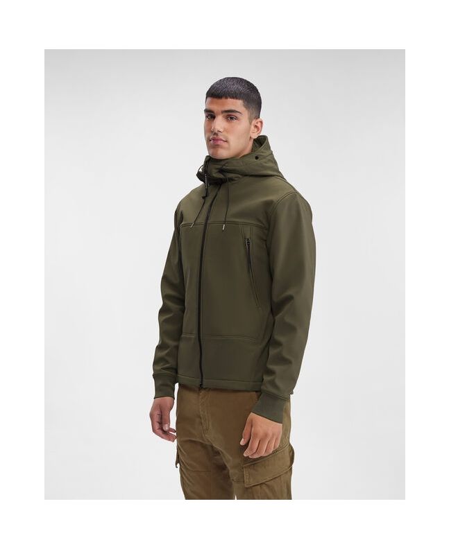 Spezial Madrid C.P. Company Shell-R Goggle Jacket Ivy Green