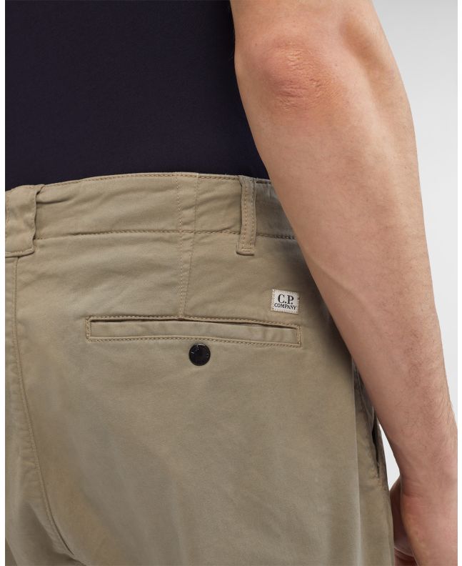 Spezial Madrid C.P. Company Stretch Sateen Chino Pants Silver Sage