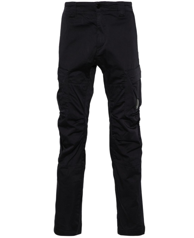 spezial madrid C.P. Company Stretch Sateen Loose Cargo Pants Total Eclipse