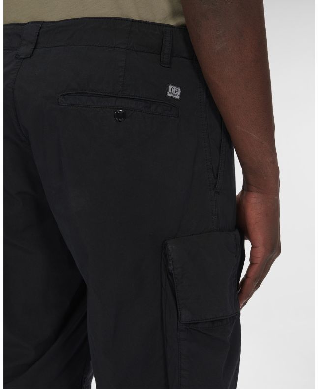 Spezial Madrid C.P. Company Twill Stretch Utility Shorts Black