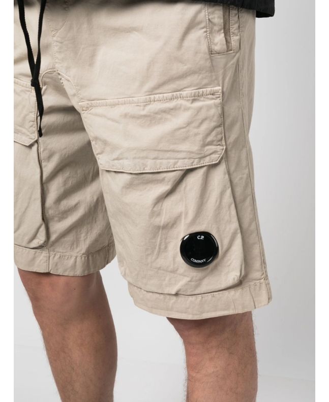 Spezial Madrid C.P. Company Twill Stretch Utility Shorts Cobblestone