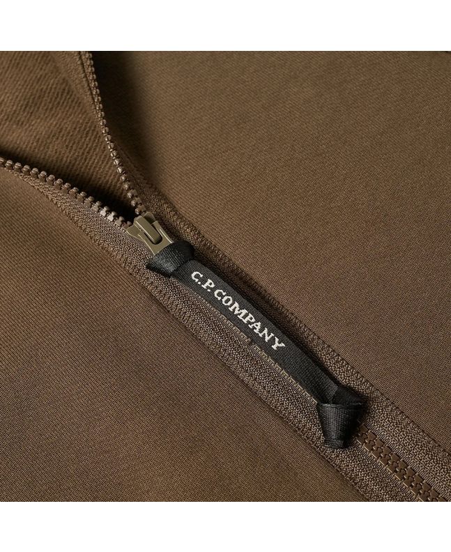 Spezial Madrid C.P. Company Zip Through Goggle Hoody Ivy Green