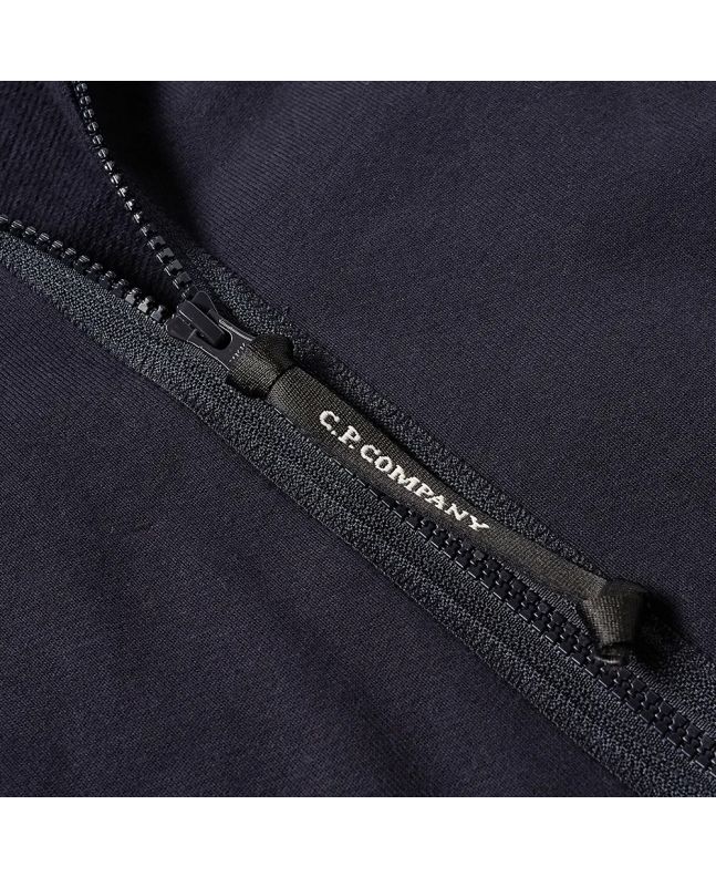 Spezial Madrid C.P. Company Zip Through Goggle Hoody Total Eclipse