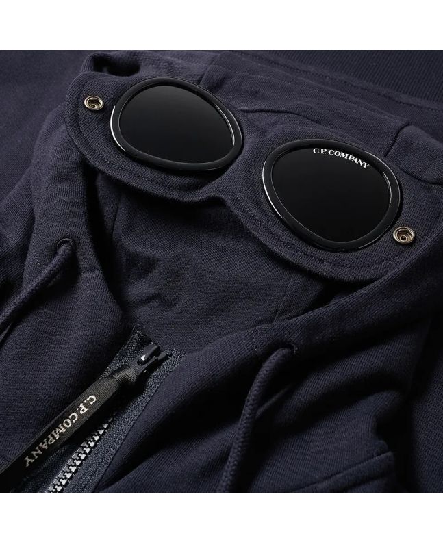 Spezial Madrid C.P. Company Zip Through Goggle Hoody Total Eclipse