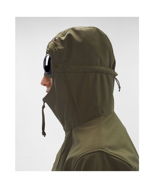 Spezial Madrid C.P. Shell-R Mixed Goggle Jacket Ivy Green