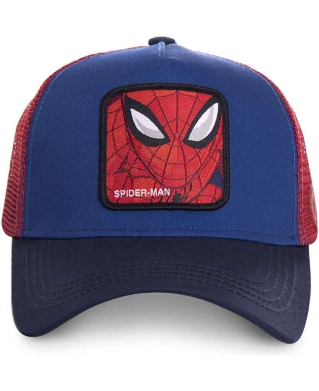 Spezial Madrid Capslab Trucker Cap Marvel Spider-Man Blue Navy & Red