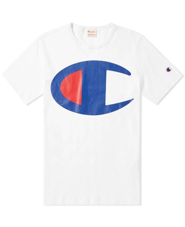 Spezial Madrid Champion Reverse Weave Large C Tee White