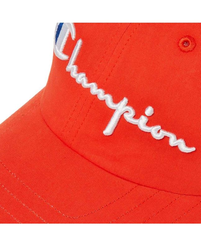 Spezial Madrid Champion Reverse Weave Script Logo Cap Red